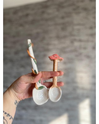 Seramik Dekoratif Kaşık - Model 5