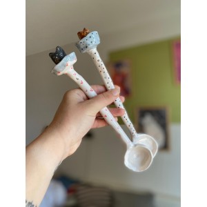 Seramik Dekoratif Kaşık - Model 2