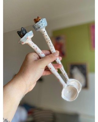 Seramik Dekoratif Kaşık - Model 2