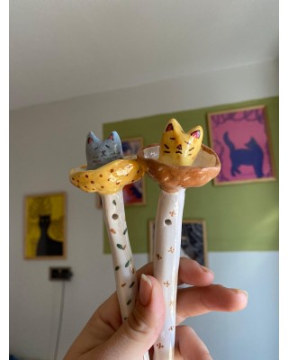 Seramik Dekoratif Kaşık - Model 4